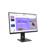 Lenovo ThinkVision E27q-40 27in-2K IPS*100Hz HDMI+DP+Speakers Tilt/Swivel 99% sRGB 3Y 